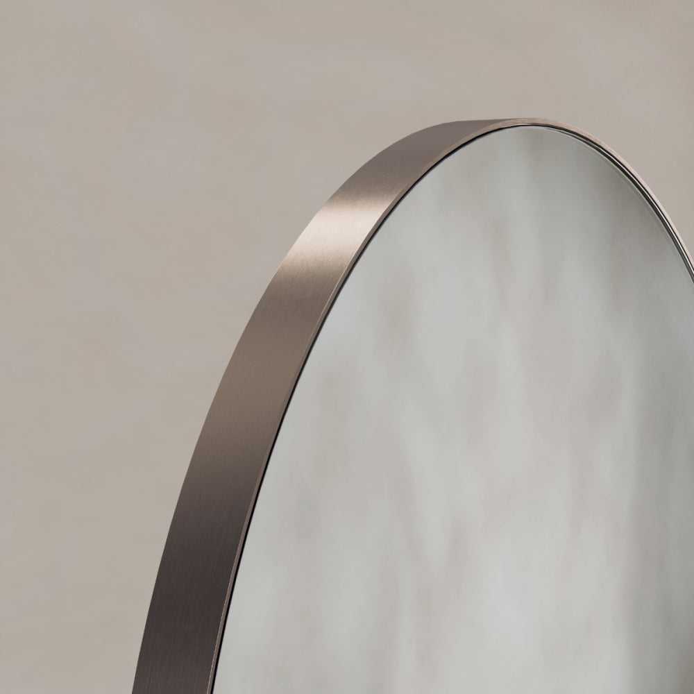 Oslo Arch Mirror 50x140cm in Brushed Bronze - Origins Living, view 3