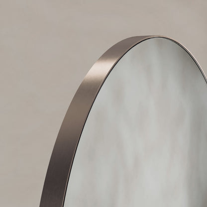 Oslo Arch Mirror 50x140cm in Brushed Bronze - Origins Living, view 3