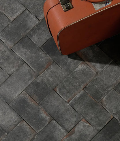 Osterley Porcelain Black Brick