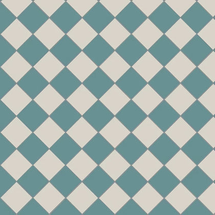 Blue & Dover White