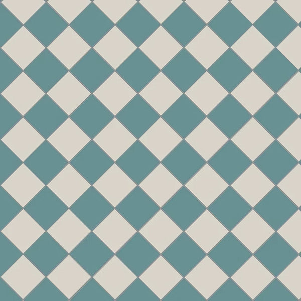 Blue & Dover White