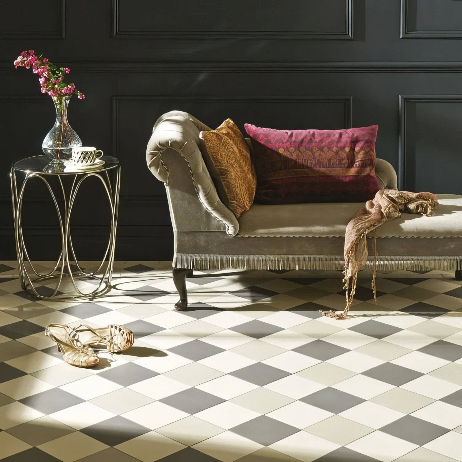 Oxford 151mm (6") Chester Mews, Revival Grey & Dover White