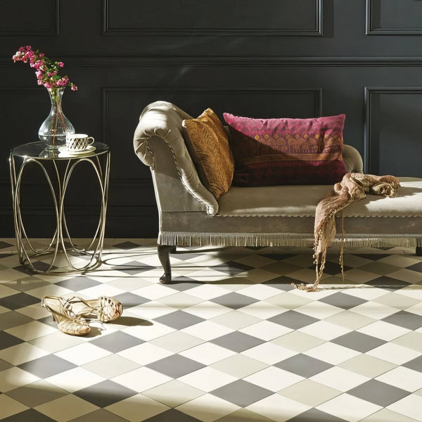 Chester Mews, Revival Grey & Dover White Ceramic Floor Tile