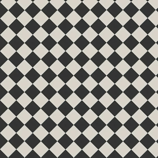 Oxford 75x75mm Black and Dover White