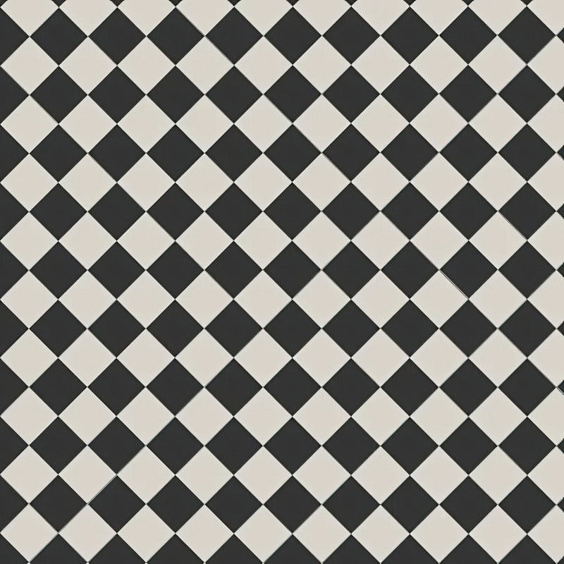 Oxford 75x75mm Black and Dover White