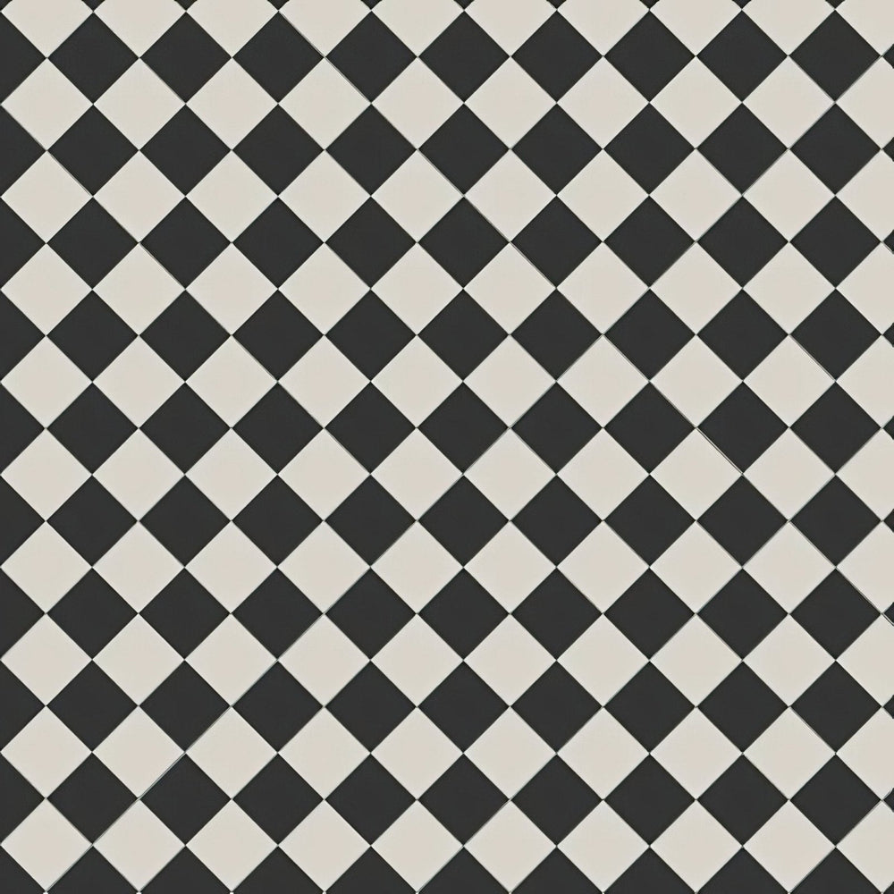 Oxford 75x75mm Black and Dover White