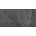 Oxford Black 20mm paving dark gray stone tile with textured natural rock like surface for outdoor use