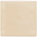 Cream-colored glossy ceramic oyster field tile with rounded corners suitable for flooring and walls