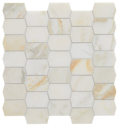 Palazzo Oro Marble Picket Mosaic