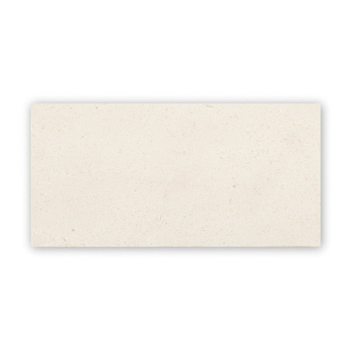 Cream-colored rectangular tile with a subtle textured surface palio 10 x 20 diamond sawn edge honed finish