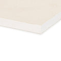 Off-white rectangular palio tile 10 x 20 with diamond sawn honed edge and smooth slightly textured surface with white edges