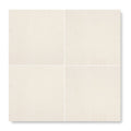 Four square off-white ceramic tiles palio 30x30 diamond sawn edge honed arranged in a grid
