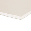 Off-white rectangular sheet of palio 30x30 diamond sawn edge honed rigid foam board for construction use