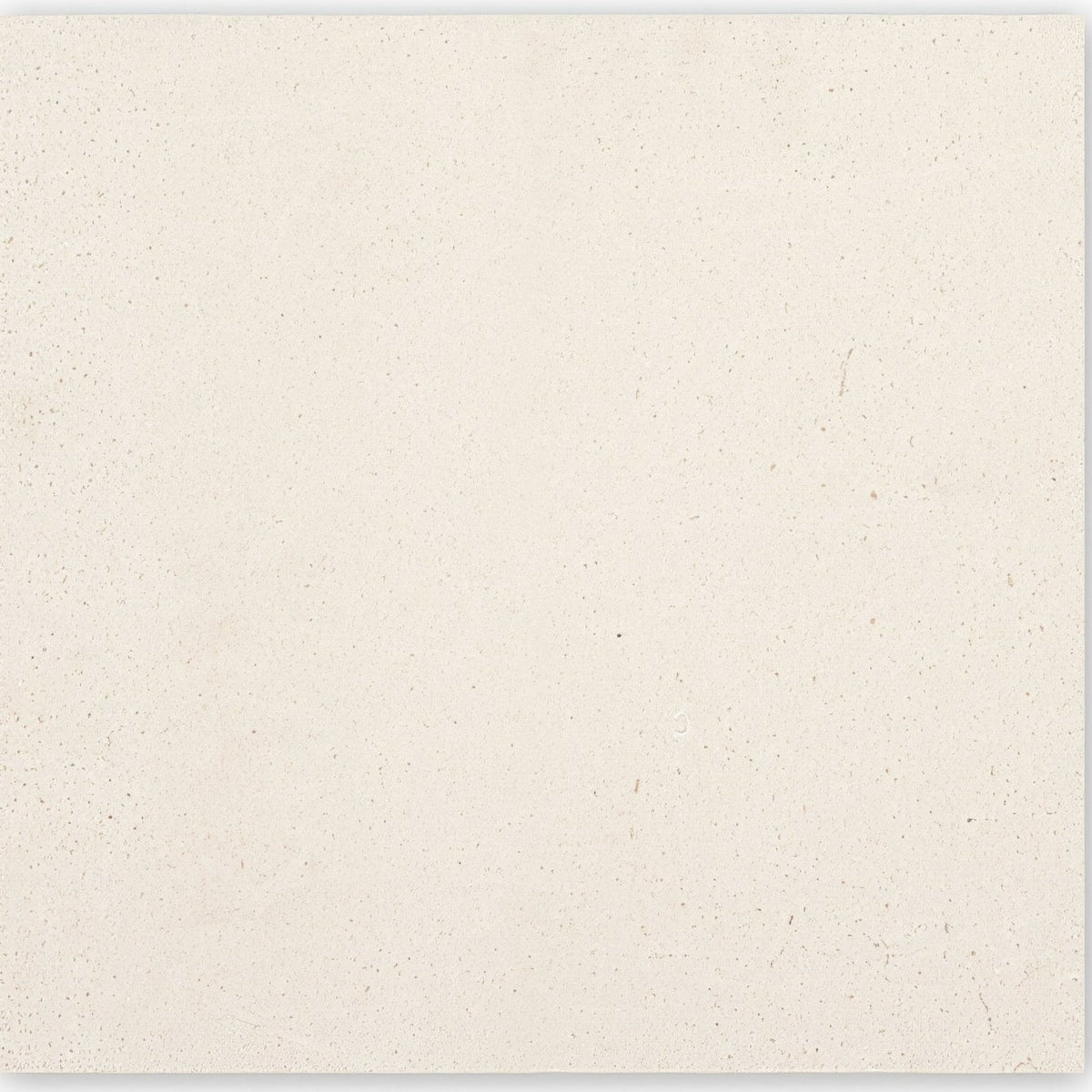 Cream-colored speckled quartz countertop tile palio 30x30 diamond sawn edge honed with smooth finish