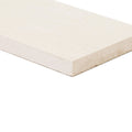 Cream-colored palio 7 x 30.5 ceramic tile with textured matte finish and honed diamond sawn edge