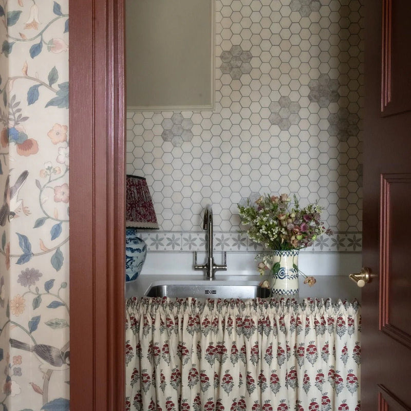 Palio Limestone Hexagon Mosaic tile