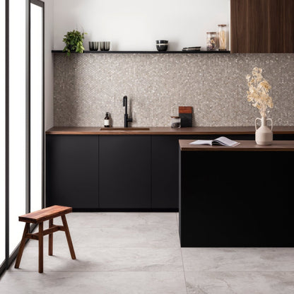 Pallene Gold Mixed Finish Penny Round