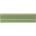 Palm Green Hogarth Moulding Ceramic Wall Tile 152x38mm