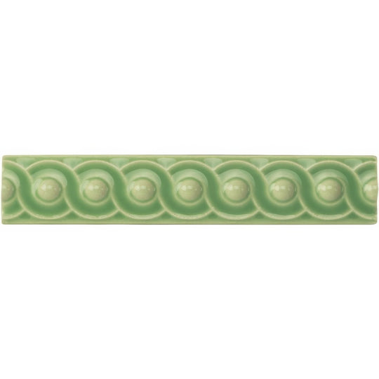 Palm Green Scroll Moulding