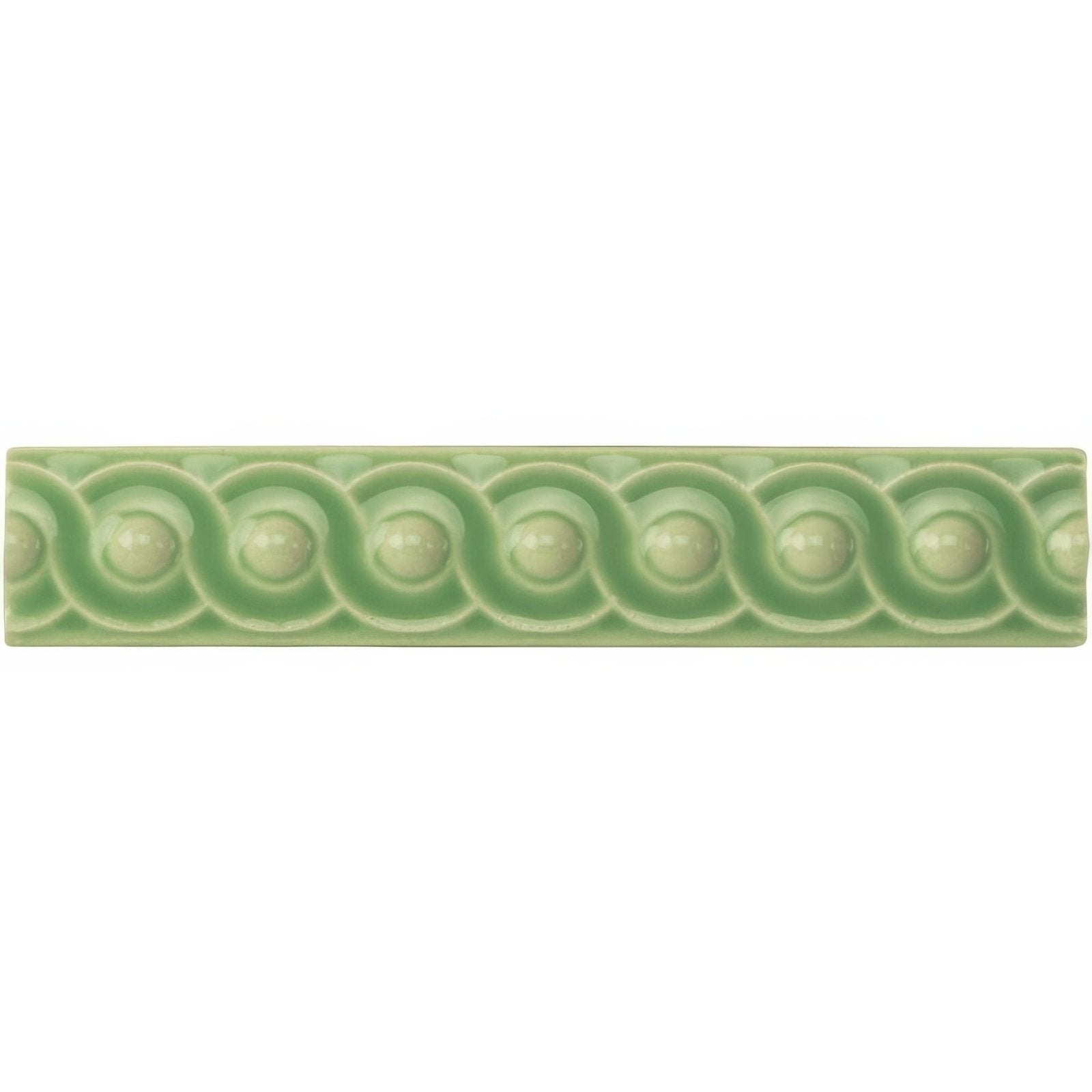 Palm Green Scroll Moulding
