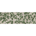Palm house ivy single tile wallpaper featuring green ivy leaf pattern on a subtle beige background