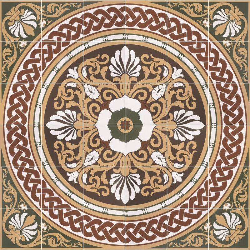 Palmerston 36 Tile Set Green