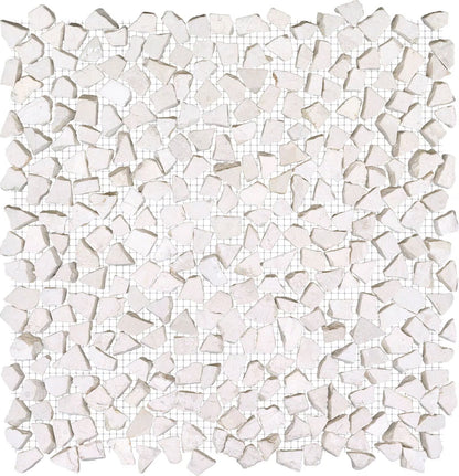Paradise Tiny broken Edge Blanco Mosaic