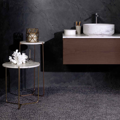 Paradise Tiny broken Edge Gris Mosaic