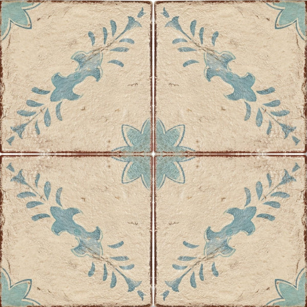 Sandrine Patterned Terracotta Tile