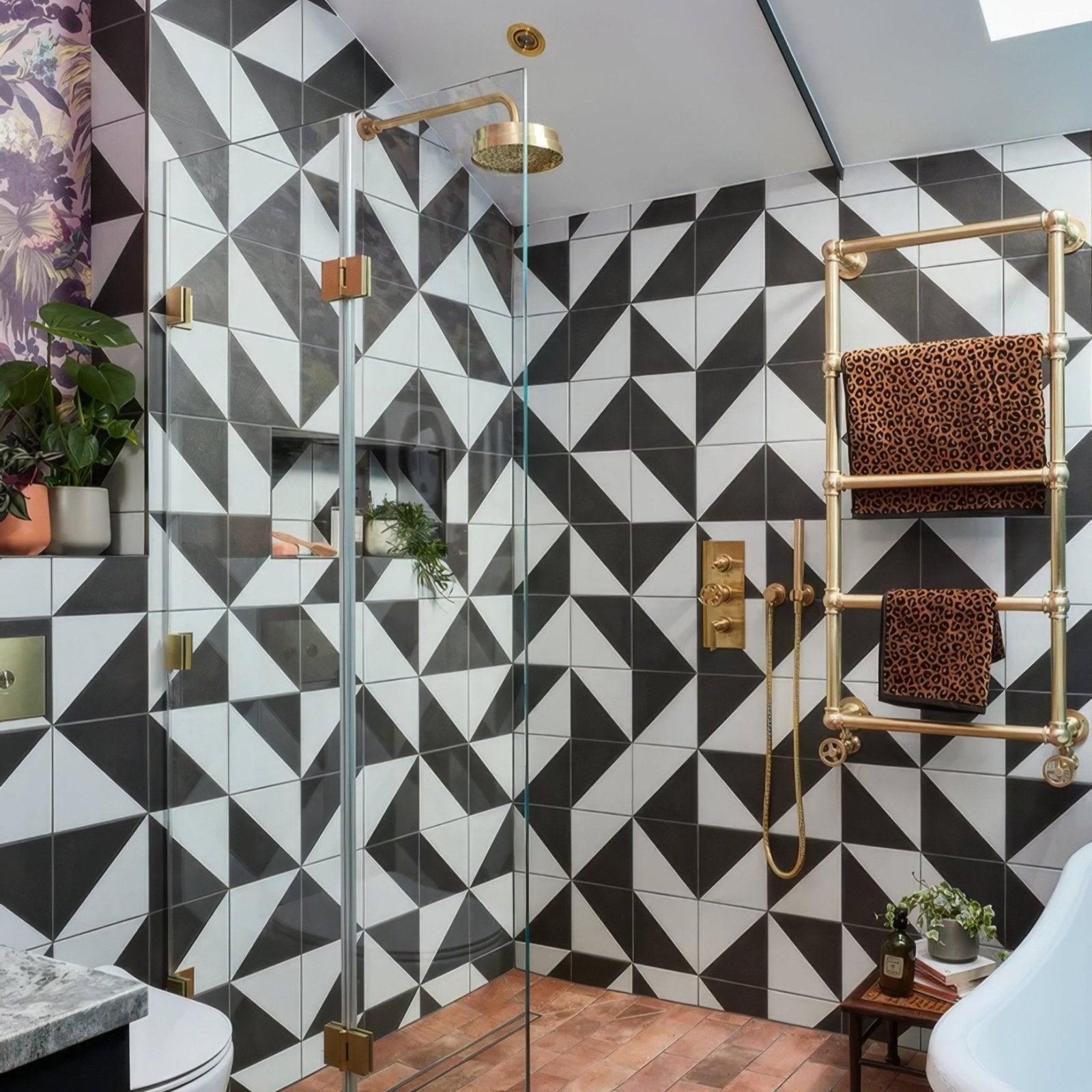 Parisian Café Porcelain Tri Black