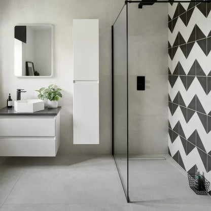 Parisian Café Porcelain Tri Black