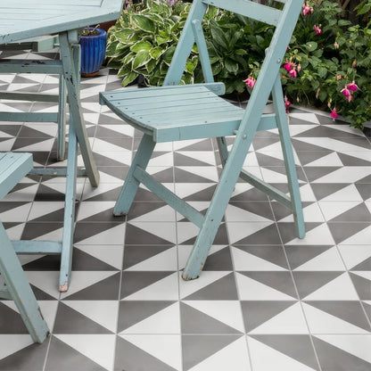 Parisian Café Porcelain Tri Black