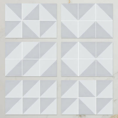 Parisian Café Porcelain Tri Dove Grey