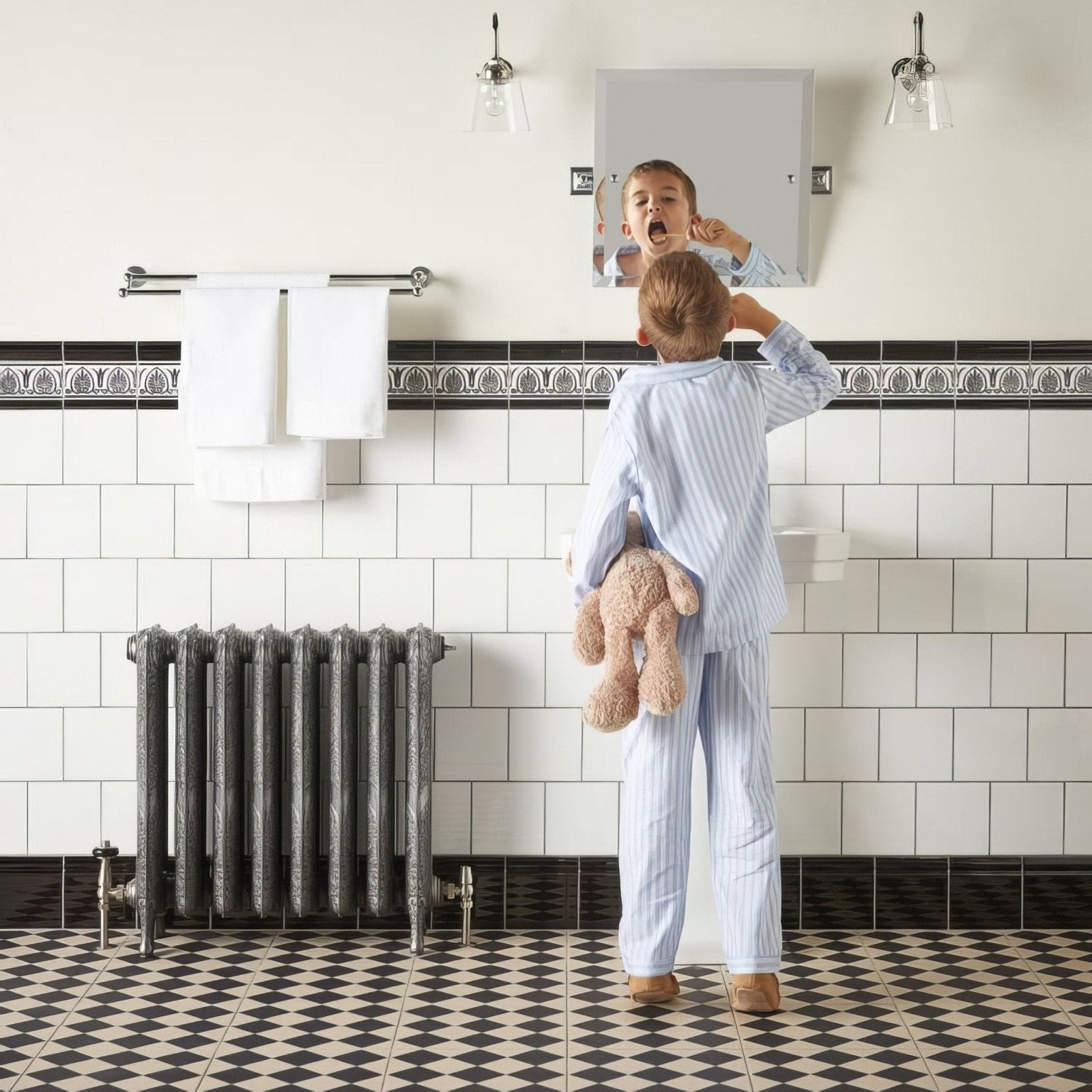 Parthenon Jet Black On Brilliant White