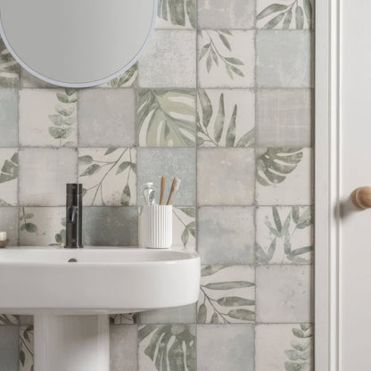 Patchwork Botanical Iris