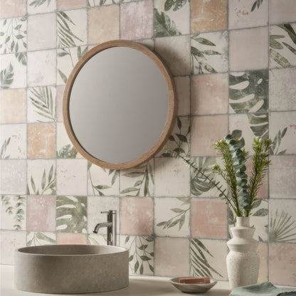 Patchwork Botanical Rose