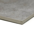 Patina nickel gray ceramic tile 59 x 29cm with textured surface subtle speckled finish and slightly raised edges
