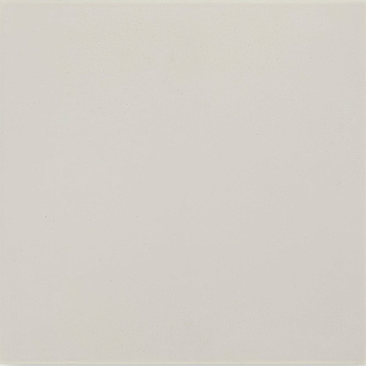 Patisserie blanco porcelain base tile is a smooth matte finished off-white square tile for flooring and walls