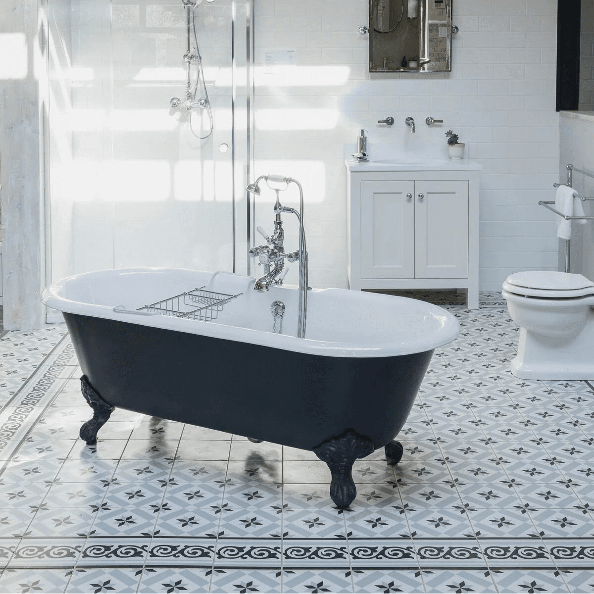 Patisserie Sucre 1 Patterned Tile