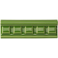 Pavilion Green Dentil Moulding Ceramic Wall Tile 152x50mm