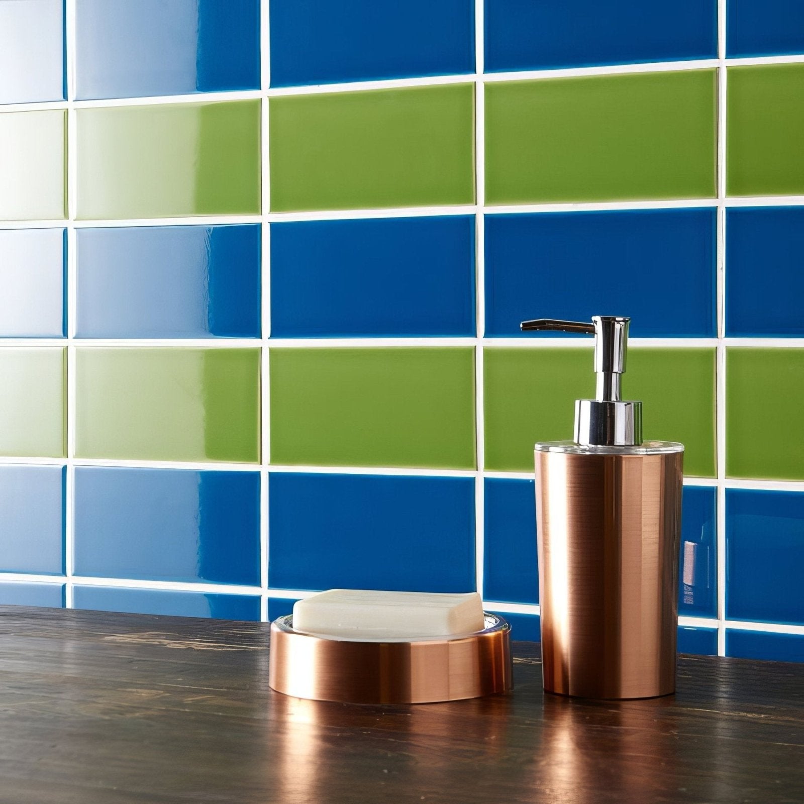 Pavilion Green Half Tile