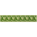 Pavilion Green Scroll Moulding Ceramic Wall Tile 152x29mm