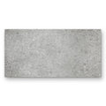 Gray concrete-effect rectangular tile with a speckled textured surface pebble beach grey 120 x 60cm