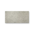 Rectangular gray concrete pebble beach taupe tile 60 x 30cm with textured speckled surface for flooring