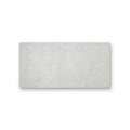 Pebble Beach White rectangular light gray concrete tile with subtle texture and faint veining 60 by 30 cm