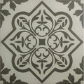 Pentillie Dark Grey on Grey – pattern detail