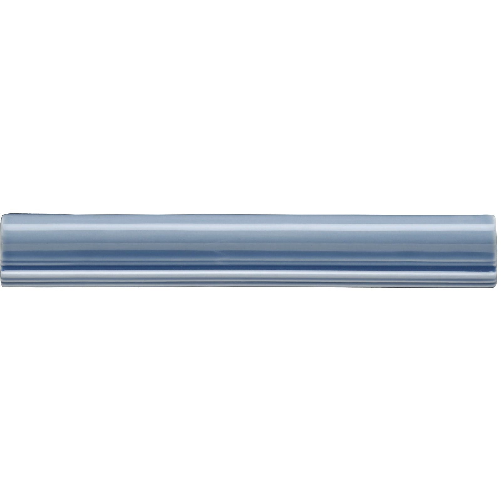 Periwinkle Dado Rail Moulding Wall Tile in a bathroom setting