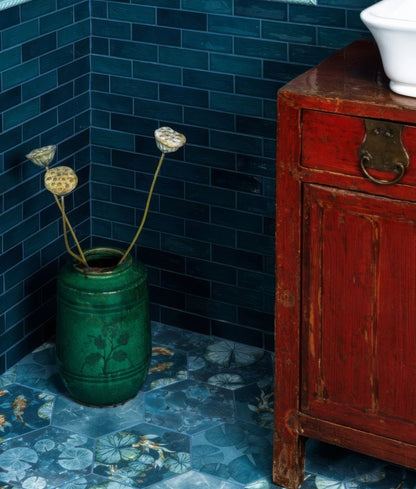 Petite Porcelain Gloss Blue