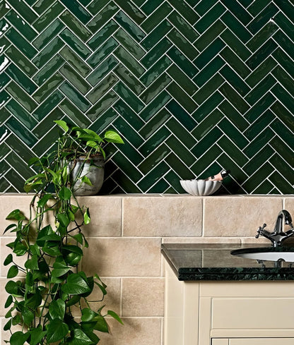 Petite Porcelain Gloss Green