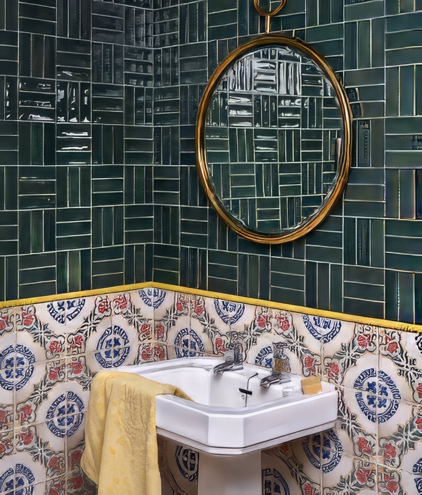 Petite Porcelain Gloss Green